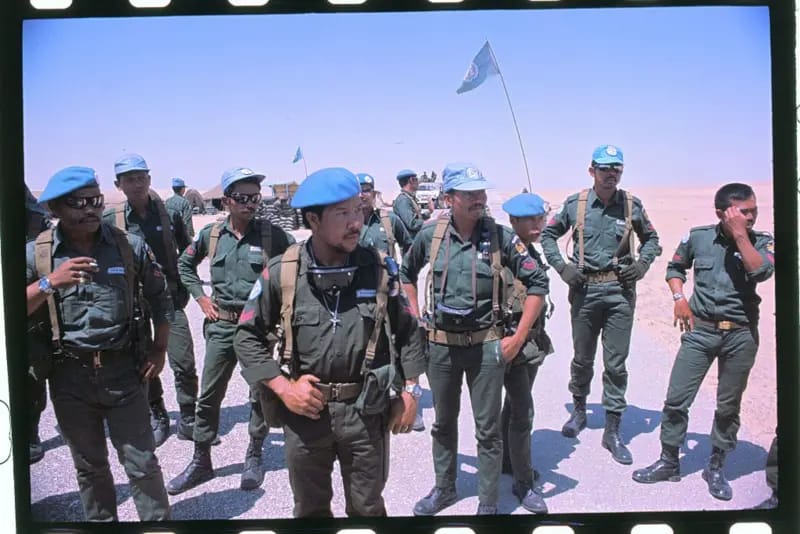 Tentara Indonesia pada misi penjagaan perdamaian PBB